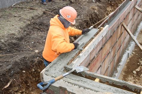 Foundation (countable and uncountable, plural foundations). Foundation Wall Pour for an Urban Infill Project | JLC ...