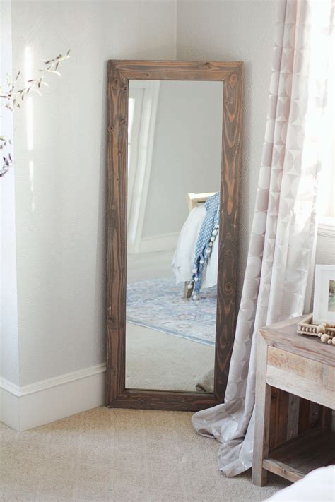 rustic mirrors wood metal and farmhouse framed mirrors