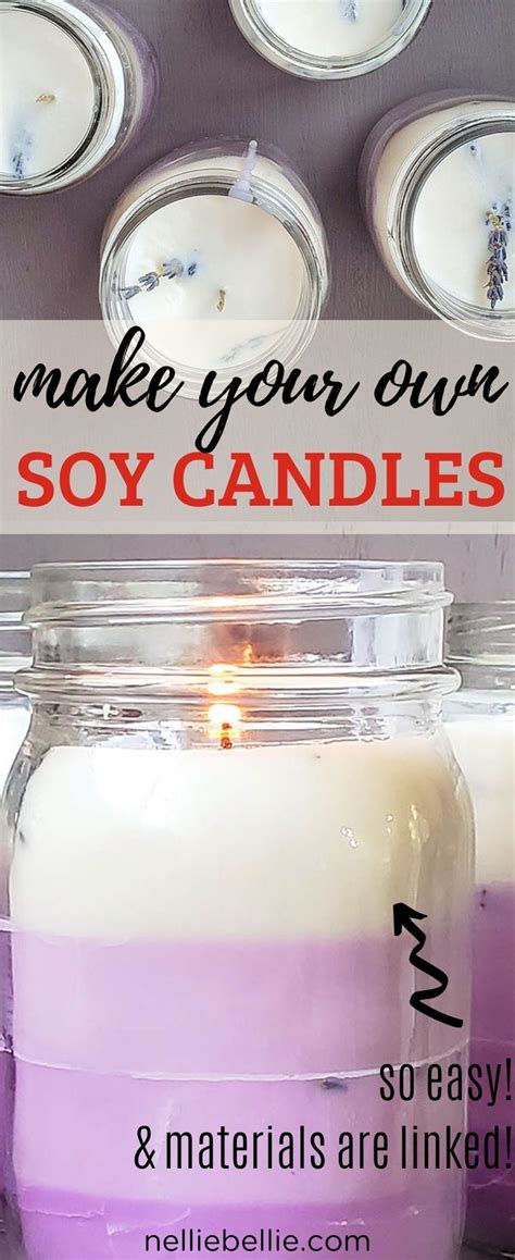 How To Make Soy Candles Homemade Soy Candles Soy Candles Diy Soy