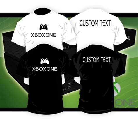 Xbox One Shirt W Custom Print By Thecustomtee On Etsy