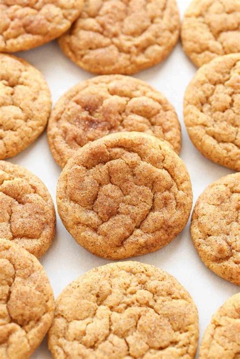 Maybe you would like to learn more about one of these? Overhead view of pumpkin snickerdoodle cookies. in 2020 ...