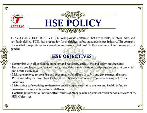 Hse Policy Pak Friends Cargo Transport By Truck Llc