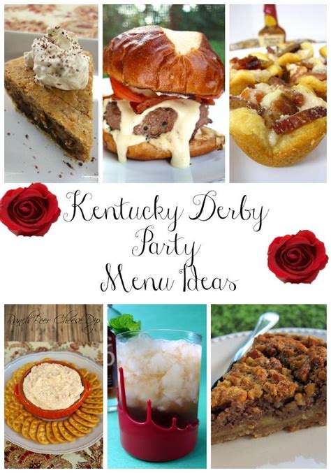 Kentucky Derby Time Kentucky Derby Recipes Party Menu Dinner Party