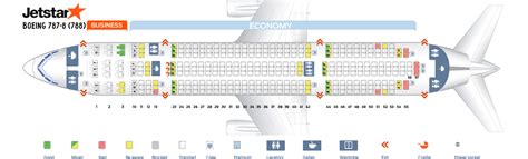 Jetstar Boeing 787 8 Seating Map
