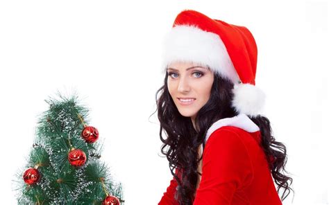 Merry Christmas Girl Wallpapers Wallpaper Cave
