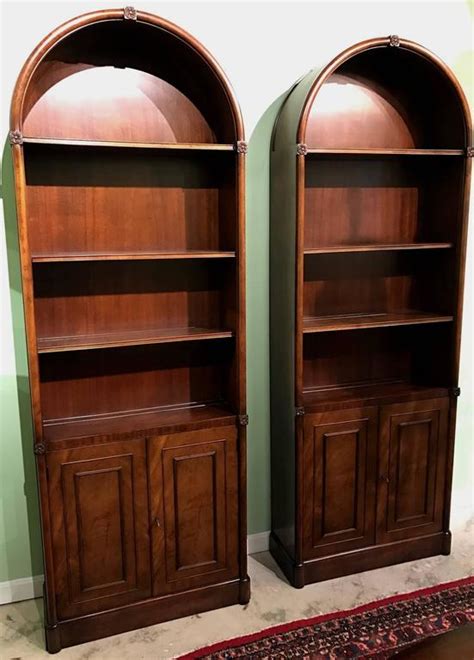 Arched Bookcases House Elements Design