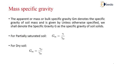 Mass And Absolute Specific Gravity Introduction To Geotechnical Engineering Youtube
