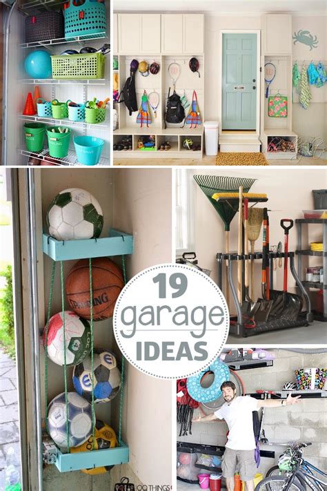 These garage organization diy ideas will help you find a space for everything you need to store. Garage Organization Tips - 18 Ways To Find More Space in ...