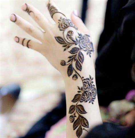 30 henna rose tutorial terlengkap tuttohenna