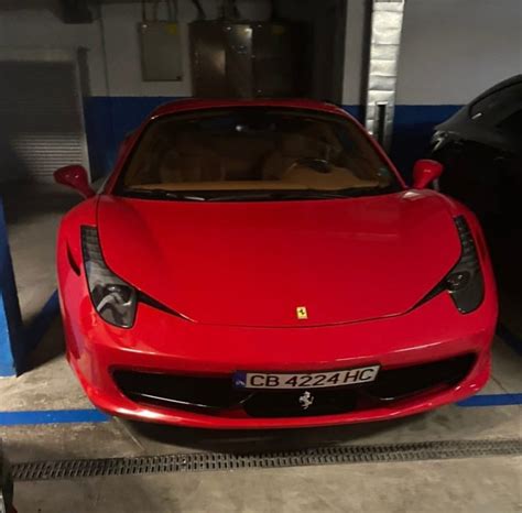 Ferrari 458 Italia In Sofia Bulgaria Spotted