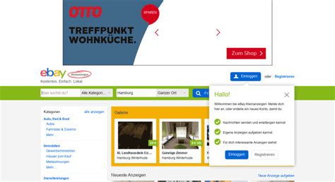 This scam site should be avoided! Access hamburg.kijiji.de. eBay Kleinanzeigen Hamburg ...
