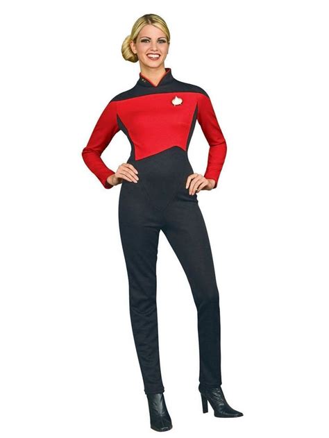 Star Trek The Next Generation Womens Deluxe Command Uniform Star