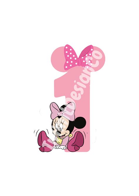 Printable Png Minnie Mouse 1st Birthday Digital Download Etsy Australia