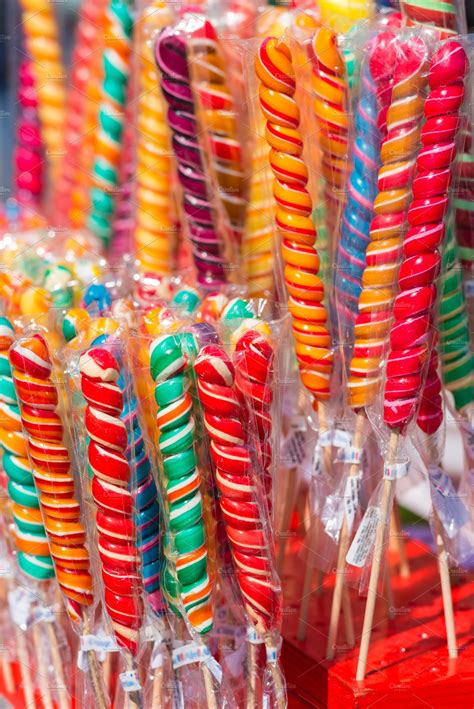 Swirl Lollipops Food Images ~ Creative Market