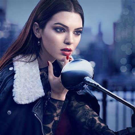 see kendall jenner s first print ad for estee lauder