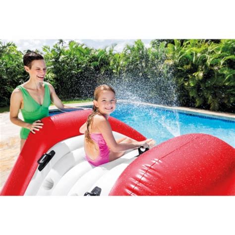 Intex Inflatable Pool Water Slide Red And Intex Inflatable Pool Water Slide Blue 1 Piece Kroger