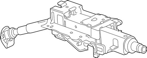 2019 Volkswagen Beetle Column Assembly Steer Column Steering Column