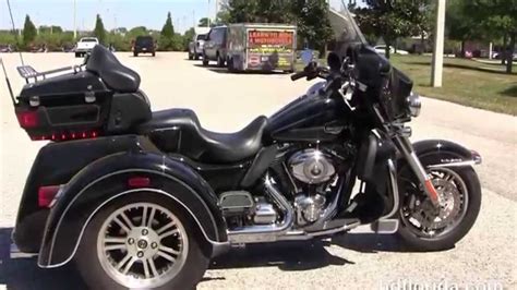Used 2012 Harley Davidson Tri Glide Ultra Classic Trike For Sale Youtube