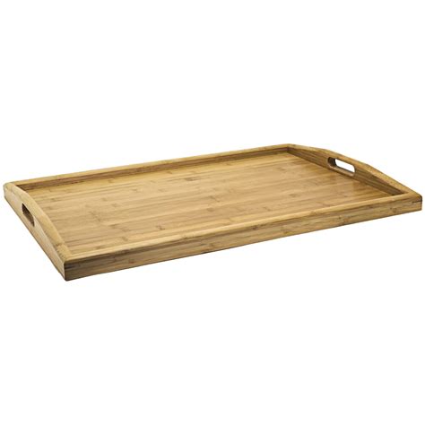 Front Of The House X X Bamboo Rectangular Serving Tray With