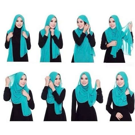  tutorial  cara senang dan cantik pakai tudung bawal by masyarabia. 34 TUTORIAL MUDAH PEMAKAIAN TUDUNG , SHAWL DAN SELENDANG ...