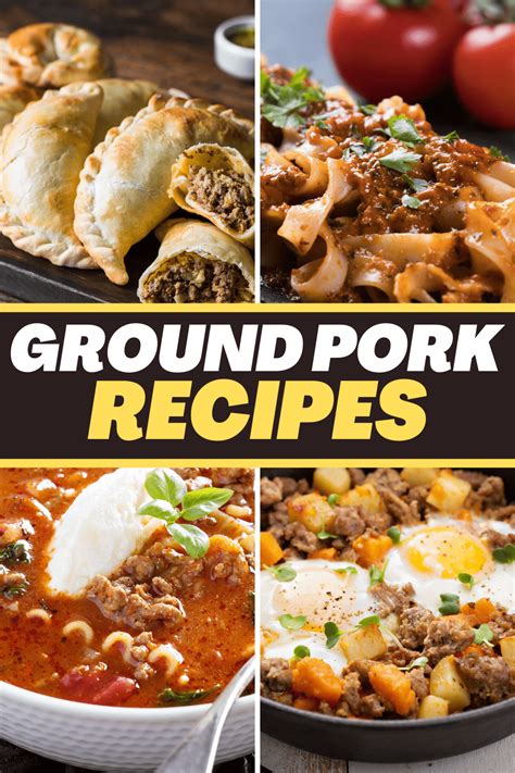 26 Easy Ground Pork Recipes For Dinner Insanely Good