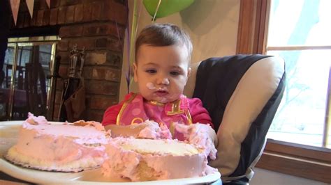 Olivia 1st Birthday Cake 29dec18 Youtube