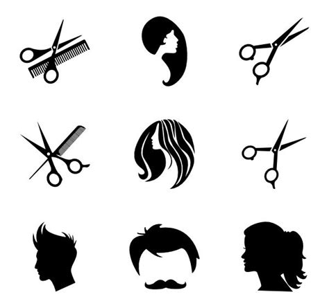 Icon Packs Of Hair Salon Hair Salon Logos Hair Salon Design