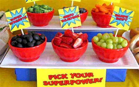 Simple Superhero Party Food Ideas You Can Make In Minutes