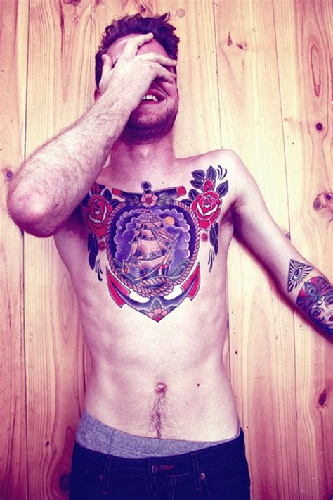 60 Cool And Best Chest Tattoos