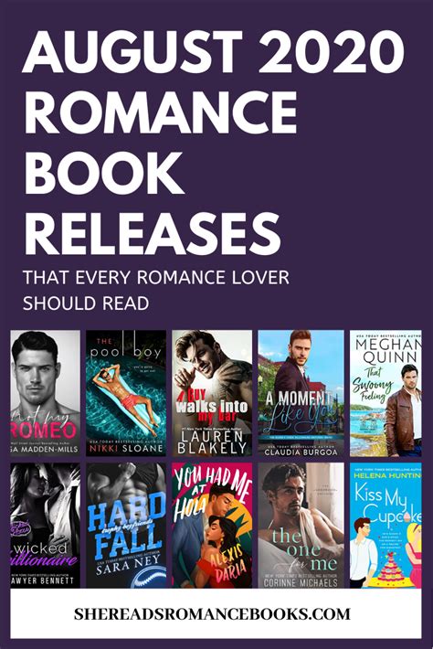 According to the romance writers of america, two basic elements comprise every romance novel. They are almost here - the most anticipated romance book ...