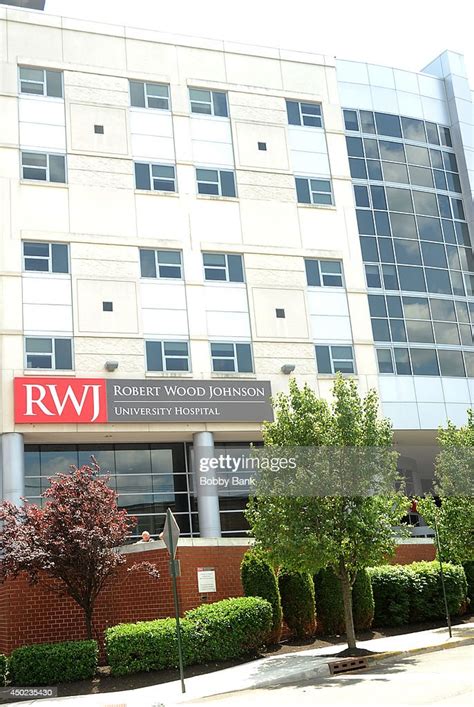 Exterior View Of The Robert Wood Johnson University Hospital On June
