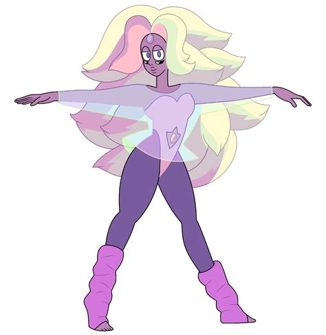 Rainbow Quartz Pearl And Rose Quartz Fusion Steven Universe Cuarzo