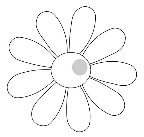 Cute Daisy Coloring Pages Pdf To Print