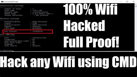 Use cortana to search for cmd and the menu will show command prompt; Windows cmd Wi-Fi hack - YouTube