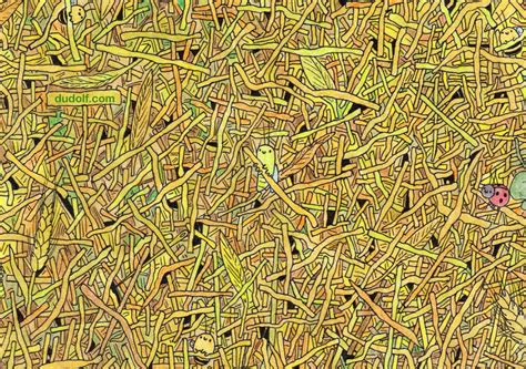this puzzle involves literally finding the needle in the haystack
