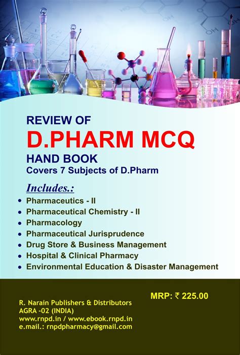 Dpharm Mcq Hand Book Second Year As Per Pcibte Syllabus Rnpd