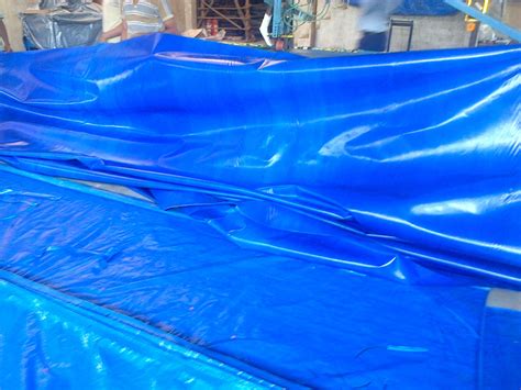 Canvas Pvc Coated Plastic Tarpaulins For Industrialcommercial
