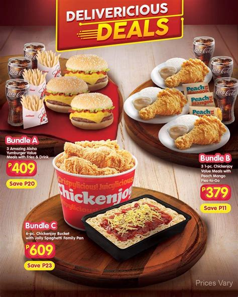 Bucket Chicken Jollibee Menu Price 2019 Philippines Local Fast Food