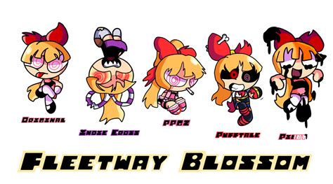 Blossomexe Fleetway Blossom Character Costumes By Ppgrules945 On