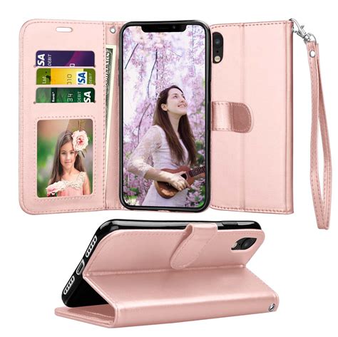 Iphone Xr Wallet Case 2018 Iphone Xr Flip Cover Tekcoo Luxury Pu