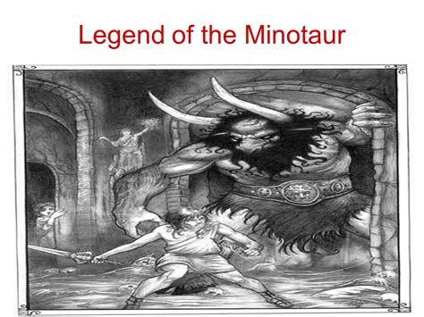 King Minos And The Minotaur