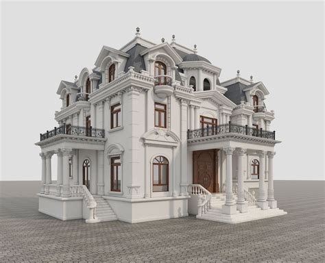 House Exterior Design 3d Model