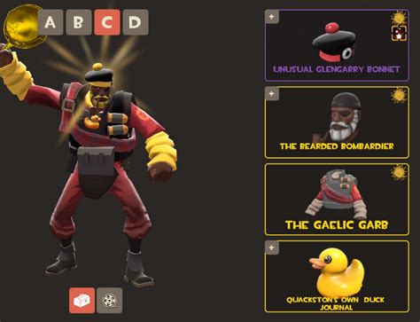 Your Class Cosmetic Loadouts Team Fortress 2 Discussions Backpack