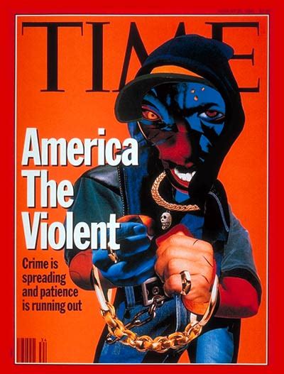 Time Magazine Cover America The Violent Aug 23 1993 Violence