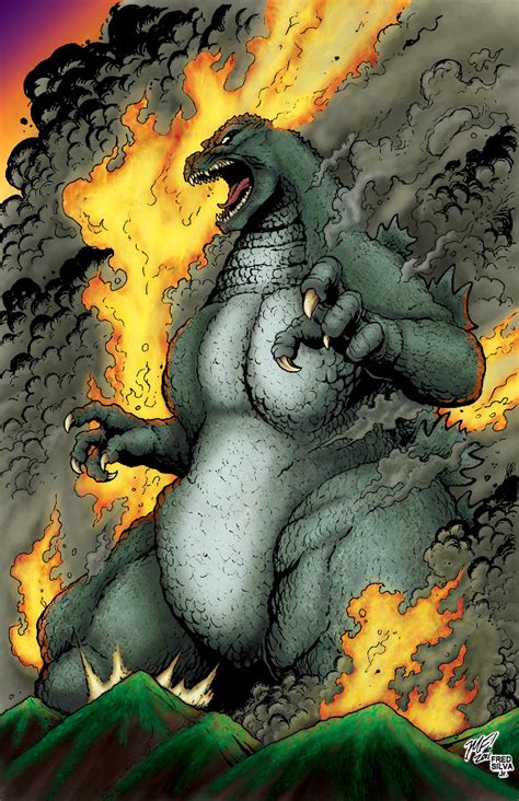 Godzilla By Matt Frank By Luzproco On Deviantart