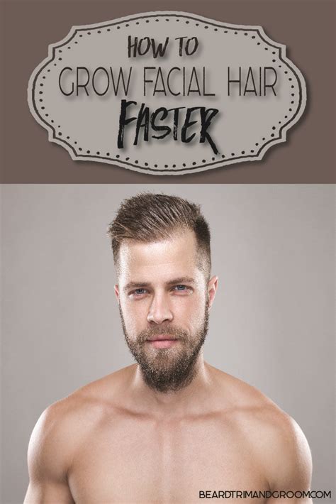 But growing a beard isn't simply a case of letting nature run its course and allowing your hair to just grow, oh no. How To Grow Facial Hair Faster | Growing facial hair, Grow ...