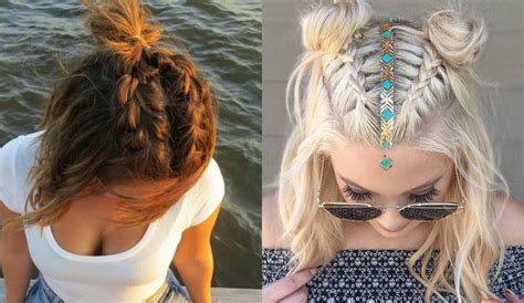 A stunning braided updo that is created with this ice blonde hair. Cute Short Hair Updo Hairstyles You Can Style Today ...