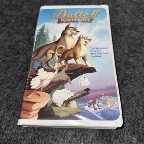 Balto And Balto 2 Wolf Quest Vhs Tapes New In Box Sealed Nos Old Stock