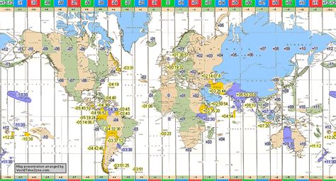 Time Zone Map Time Zone Map World Time Zones Time Zones Images