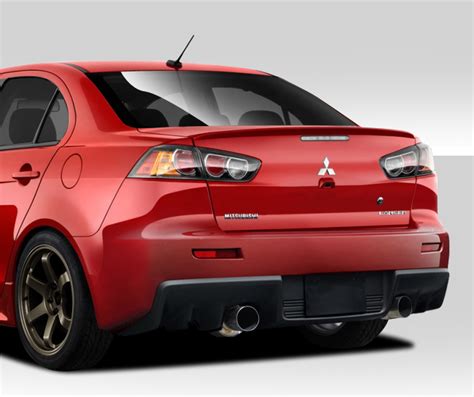 It look exactly like evo x without the wide body and spoiler. 08-17 Mitsubishi Lancer EVO X V2 Duraflex Full Body Kit ...